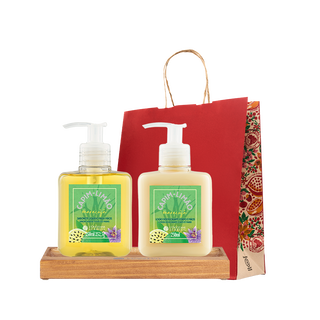 Presente Capim-Lim&atilde;o Maracuj&aacute; com Suporte Lavabo